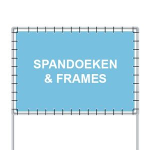 Makelaarsartikelen - Reclameborden Totaal - Alles voor makelaars - spandoeken en frames
