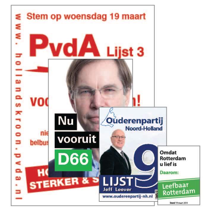 Posters in div. formaten